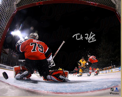 Trent Frederic First NHL Goal Boston Bruins Autographed 8" x 10" Hockey Photo - for just $39.99! 