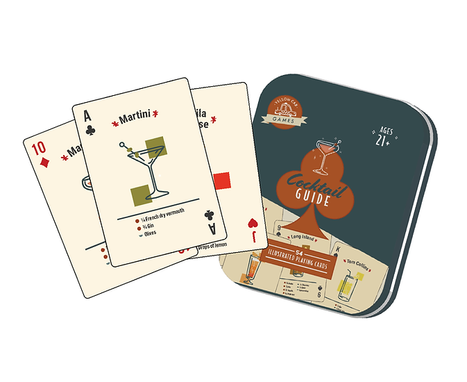 Cocktail Guide Playing Cards - for just $8.99! 
