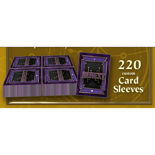 Behext: Kickstarter Exclusive Custom Card Sleeves - Premium Board Game - Just $19.99! Shop now at Retro Gaming of Denver