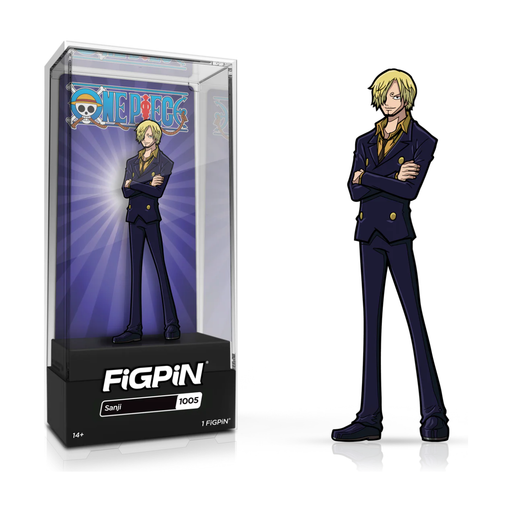 FiGPiN - Chalice Collectibles Exclusive: One piece: Sanji (LE2000) #1005 - Premium Enamel Pin - Just $19.99! Shop now at Retro Gaming of Denver