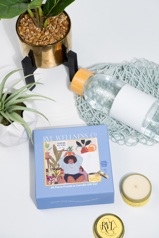 Planting Peace | 48 Piece Puzzle & Candle Gift Set - for just $28! 