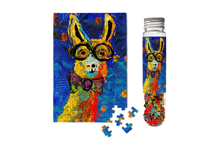 AWI Artists - Emily R. Lively Louis Llama Micro Puzzle - for just $9.99! 