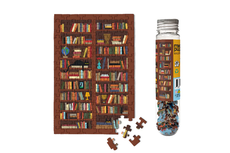 Artists - R. Nichols Bookcase Micro Puzzle - for just $9.99! 