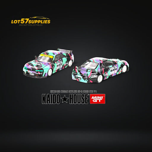Mini GT x Kaido House Nissan Skyline GT-R R33 HKS Livery V1 1:64 KHMG129 - for just $26.99! 
