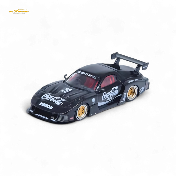 Inno64 Mazda RX-7 LBWK Black 1:64 - for just $29.99! 
