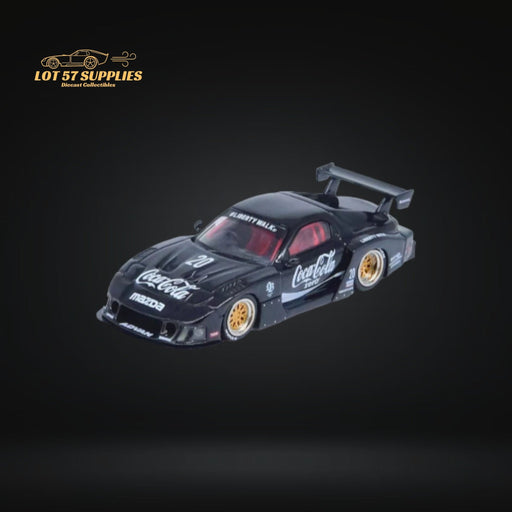 Inno64 Mazda RX-7 LBWK in Black 1:64 IN64-LBWK-RX7-01 - Just $29.99! Shop now at Retro Gaming of Denver