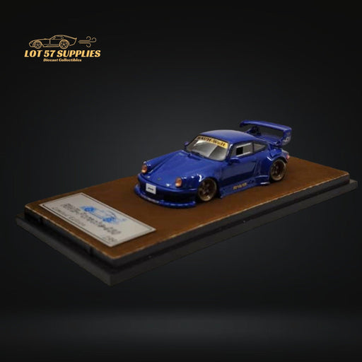 QIDIAN Porsche RWB 930 GT Wing in Blue Resin Model 1:64 - Just $54.99! Shop now at Retro Gaming of Denver