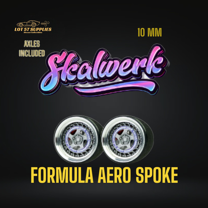 SKALWERK Wheels 1:64 10mm High Quality Wheels With Bearing System Group 3 *AXLES INCLUDED* - Just $22.99! Shop now at Retro Gaming of Denver