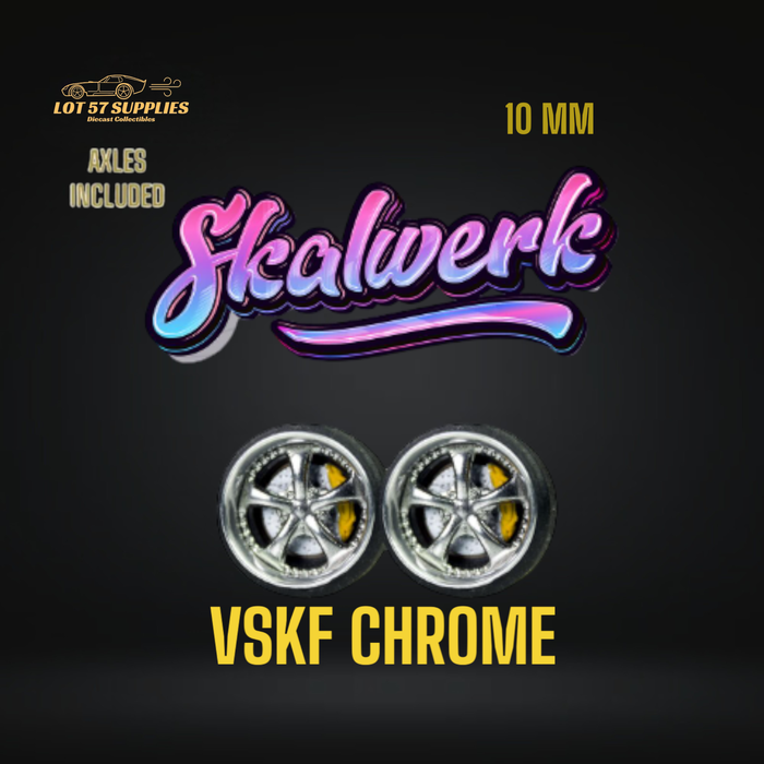 SKALWERK Wheels 1:64 10mm High Quality Wheels With Bearing System Group 3 *AXLES INCLUDED* - Just $22.99! Shop now at Retro Gaming of Denver