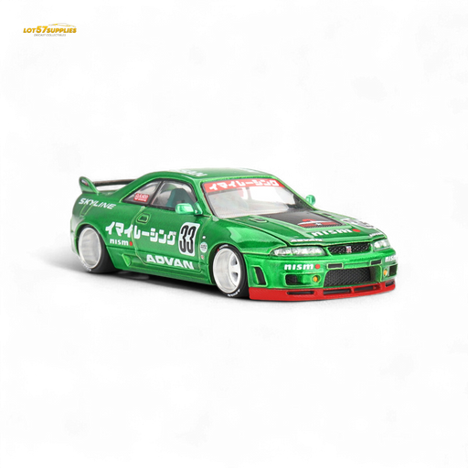 Mini GT x Kaido House Nissan Skyline GT-R R33 IMAI RACING V1 Green 1:64 KHMG150 - for just $29.99! 