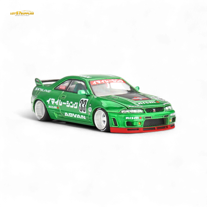 Mini GT x Kaido House Nissan Skyline GT-R R33 IMAI RACING V1 Green 1:64 KHMG150 - for just $29.99! 