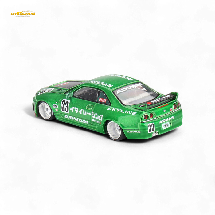 Mini GT x Kaido House Nissan Skyline GT-R R33 IMAI RACING V1 Green 1:64 KHMG150 - for just $29.99! 