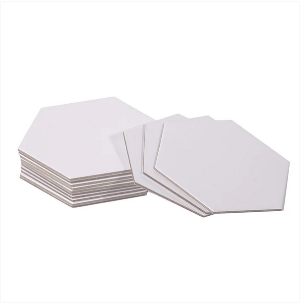20 Blank Hexagon Board Game Tiles - for just $11.99! 