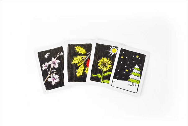 200 Miniature Blank Playing Cards - Half-Size Poker Cards - for just $9.99! 