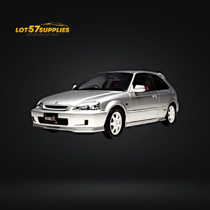 MOTORHELIX Honda Civic Type-R EK9 Silver 1:18 - for just $289.99! 