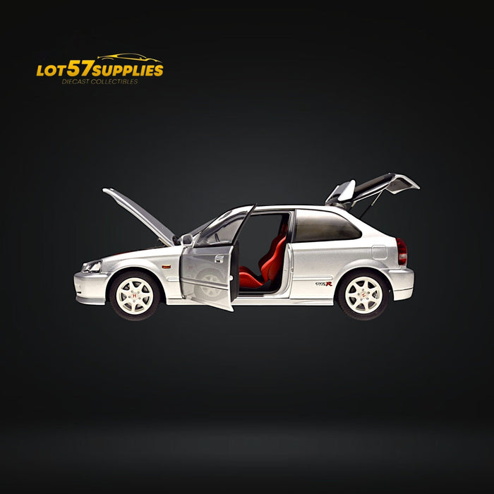 MOTORHELIX Honda Civic Type-R EK9 Silver 1:18 - for just $289.99! 