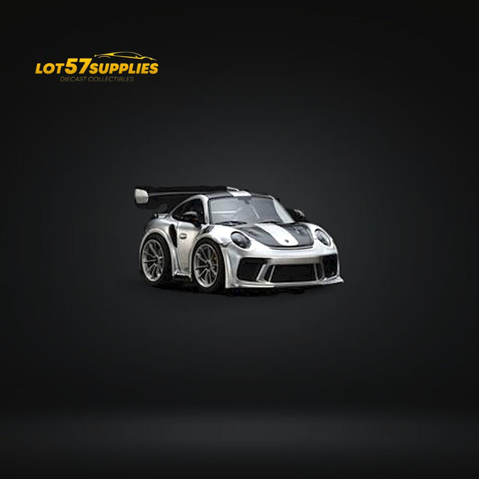 MINICRAFTSMAN 911 GT3 RS Egg Cart SILVER Limited to 299 PCS 1:64 Resin - for just $59.99! 