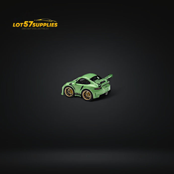MINICRAFTSMAN 911 GT3 RS Egg Cart GREEN Limited to 299 PCS 1:64 Resin - for just $59.99! 