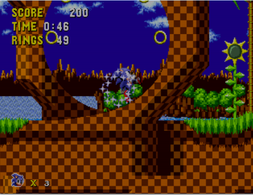 Box Art Sonic the Hedgehog Sega Genesis Video Game Cart - for just $19.99! 