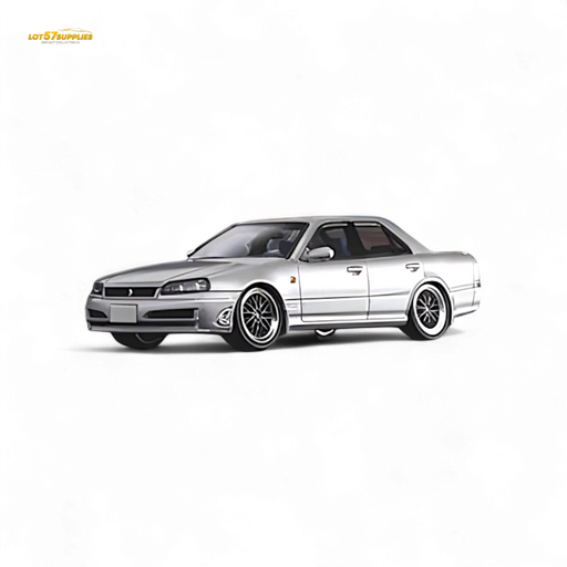 Mortal ER34 SKYLINE 25GT-t AIT Exhibition Model Ordinary Silver 1:64 - for just $39.99! 