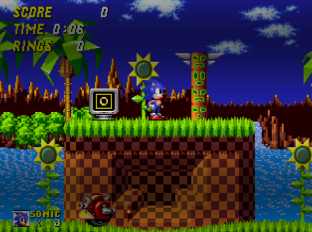 Sonic the Hedgehog Improved Edition Sega Genesis Video Game Cart - for just $19.99! 