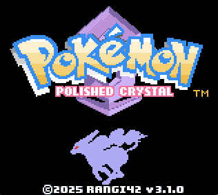 Pokemon Polished Crystal v3.1.1 Gameboy Color Video Game - for just $24.99! 