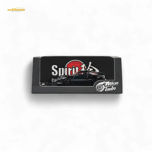 MicroTurbo Custom 180SX Type X Metallic Black MIYABI 1:64 - for just $44.99! 