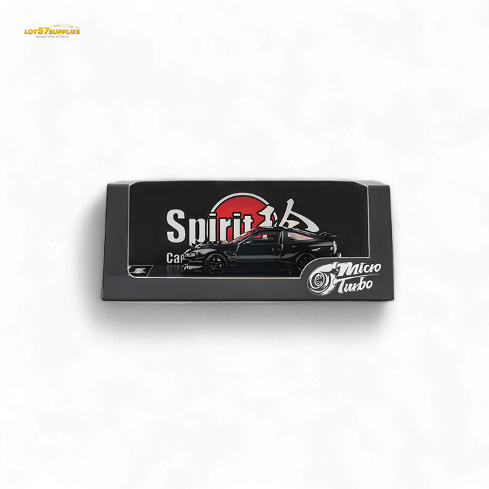 MicroTurbo Custom 180SX Type X Metallic Black MIYABI 1:64 - for just $44.99! 