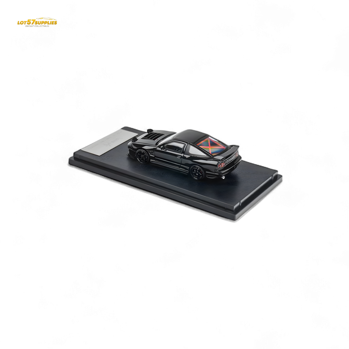 MicroTurbo Custom 180SX Type X Metallic Black MIYABI 1:64 - for just $44.99! 