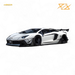 (Pre-Order) 404ERROR Lamborghini Aventador LBWK 2.0 White 1:64 - for just $89.99! 