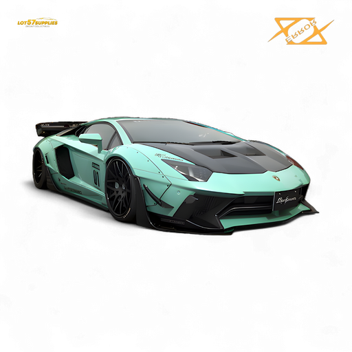 (Pre-Order) 404ERROR Lamborghini Aventador LBWK 2.0 Tiffany Blue 1:64 - for just $89.99! 
