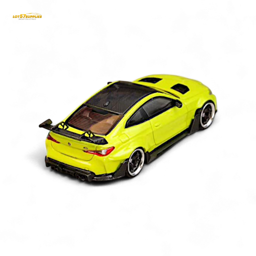 SW BMW G82 M4 Wide-Body Modified - Sao Paulo Yellow 1:64 - for just $34.99! 
