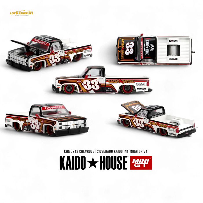 (Pre-Order) Kaido House Chevrolet Silverado Intimidator V1 1:64 - for just $29.99! 