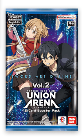 UNION ARENA BOOSTER PACK Sword Art Online Vol.2 [UEX06BT] - for just $5.99! 