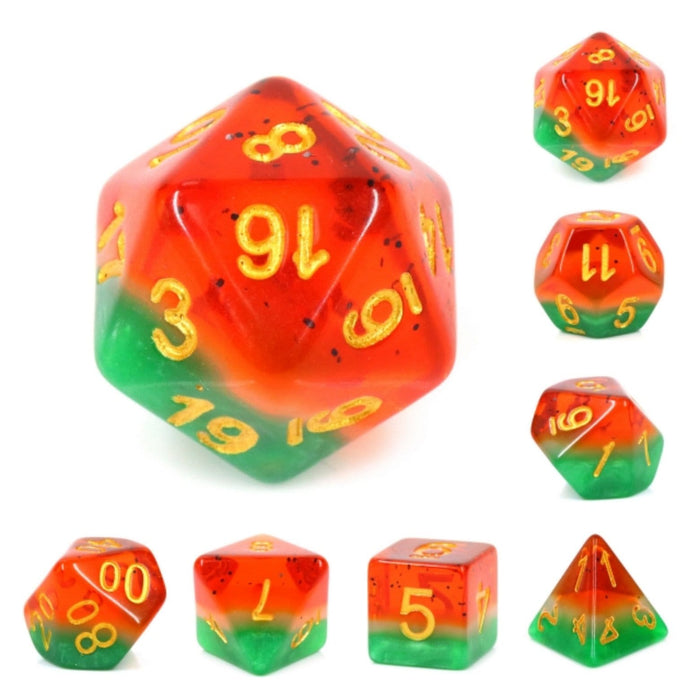 Watermelon RPG Dice Set - for just $11.99! 