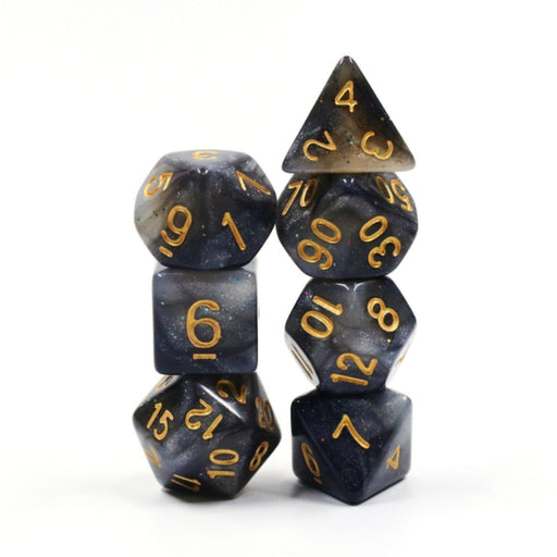 Silver Sparkle RPG Dice Set - for just $9.99! 