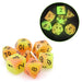 Glow in the Dark FireBall RPG Dice Set - for just $9.99! 