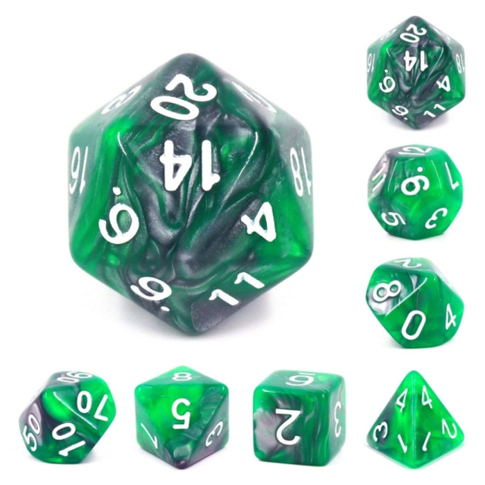 Emerald Ore RPG Dice Set - for just $10.99! 