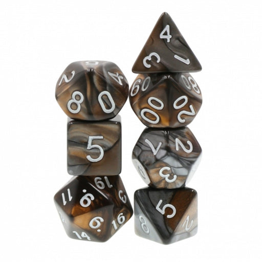 Bronze Coins RPG Dice Set - for just $9.99! 