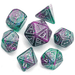 Cybernated Pink & Green RPG Dice Set - XLarge - for just $11.99! 