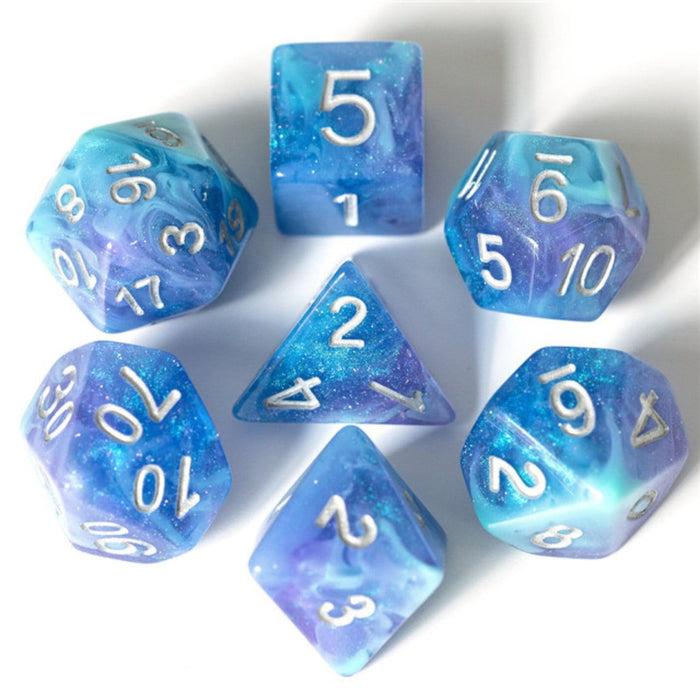 Cerulean Night RPG Dice Set - for just $12.99! 
