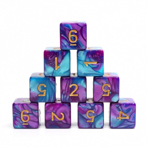 12-piece D6 set - for just $9.99! 