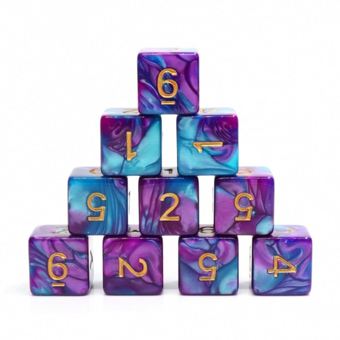 12-piece D6 set - for just $9.99! 