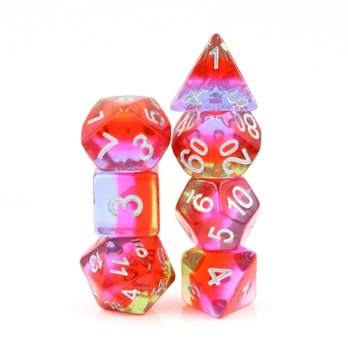 Pomegranate Blossom RPG Dice Set - for just $11.99! 