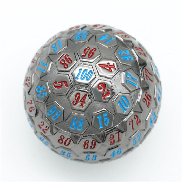 45mm Metal D100 - Black Metal with Red & Blue - for just $44.99! 