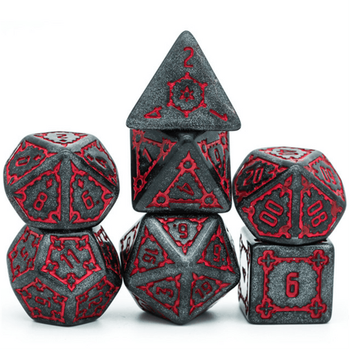 Huge Black Castle Dice Set - 25mm - for just $22.99! 