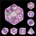 Violet Sparkle RPG Dice Set - for just $10.99! 
