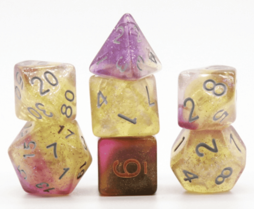 Dreamy Galaxy RPG Dice Set - for just $10.99! 