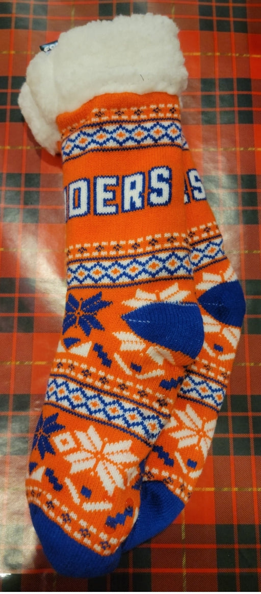 New York Islanders Men's/Women's Footy Slipper Socks - for just $17.99! 