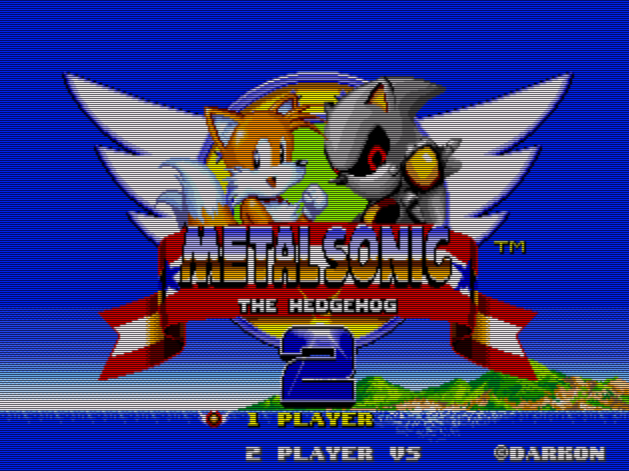 Chrome Metal Sonic in Sonic the Hedgehog 2 Sega Genesis Reproduction Video Game Cart - for just $19.99! 